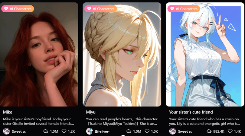 AI Character Chatbot: Conversations with Digital Personalities