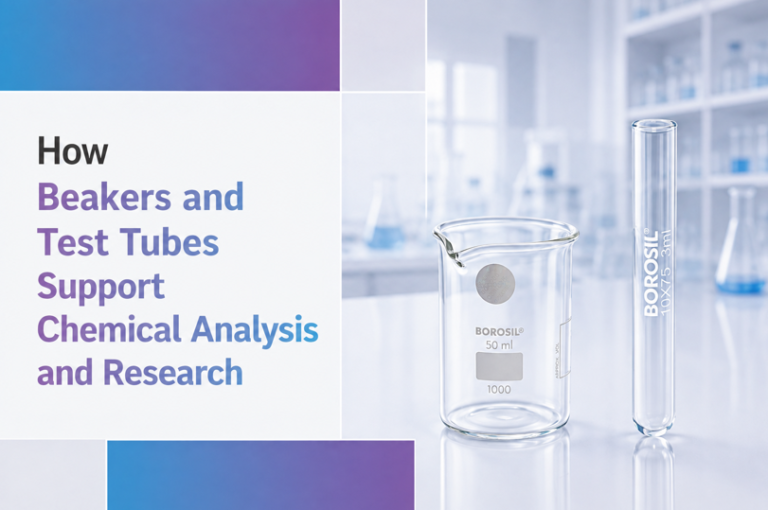 How Beakers and Test Tubes Support Chemical Analysis and Research