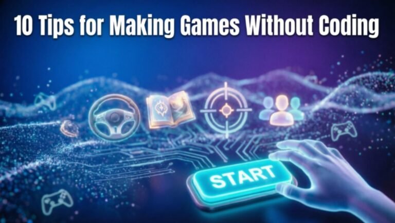 10 Tips for Making Games Without Coding
